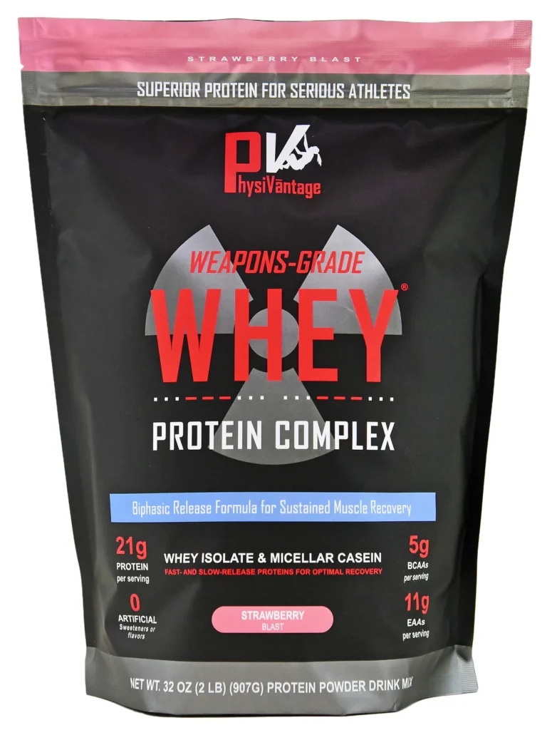 tienda de suplementos: Proteína Weapons-Grade Whey PhysiVantage suplemento deportivo para atletas